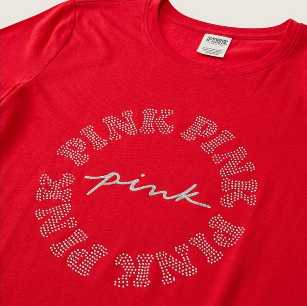 PINK Perfect T-shirt size XL NWT - Picture 2 of 12